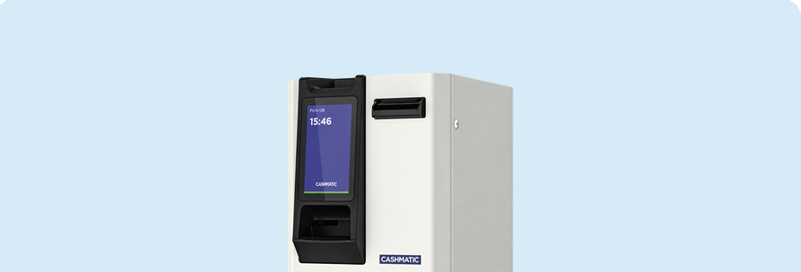 Cassa rendiresto Cashmatic per incasso e resto automatici